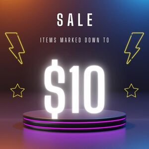 LOTS of items marked down to $10 or less